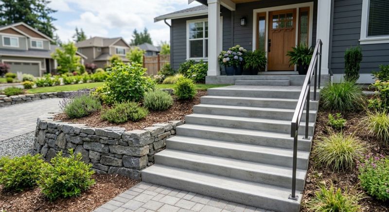 Concrete Stairway Installation in Salt Lake City, UT